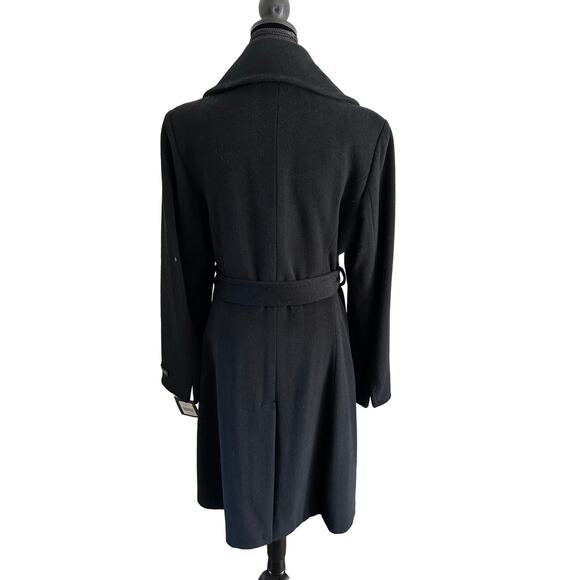 Ellen by Ellen Tracy Wool Coat with Tie Belt - Size 16 (NWT) Stunning! - Picture 9 of 13